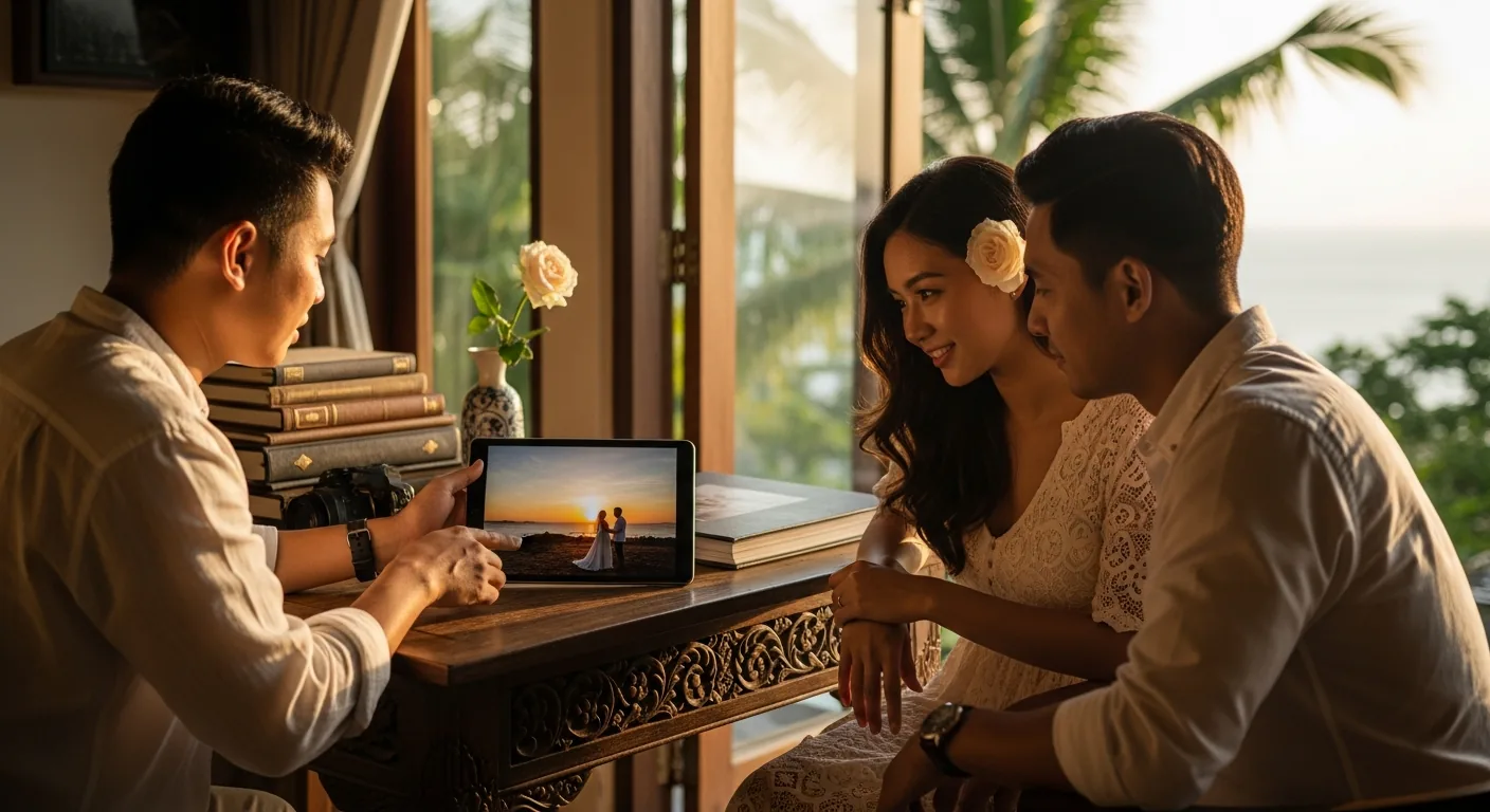 Pre-Wedding Shoot Bali — Ubud Rice Terraces + Uluwatu Cliffs